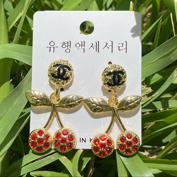Cherry earrings - Picture 1 of 1